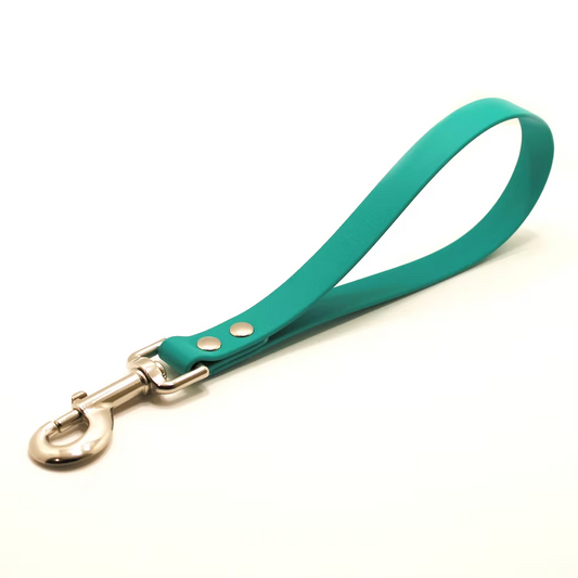 Dark Green with Gold Hardware Traffic Handles