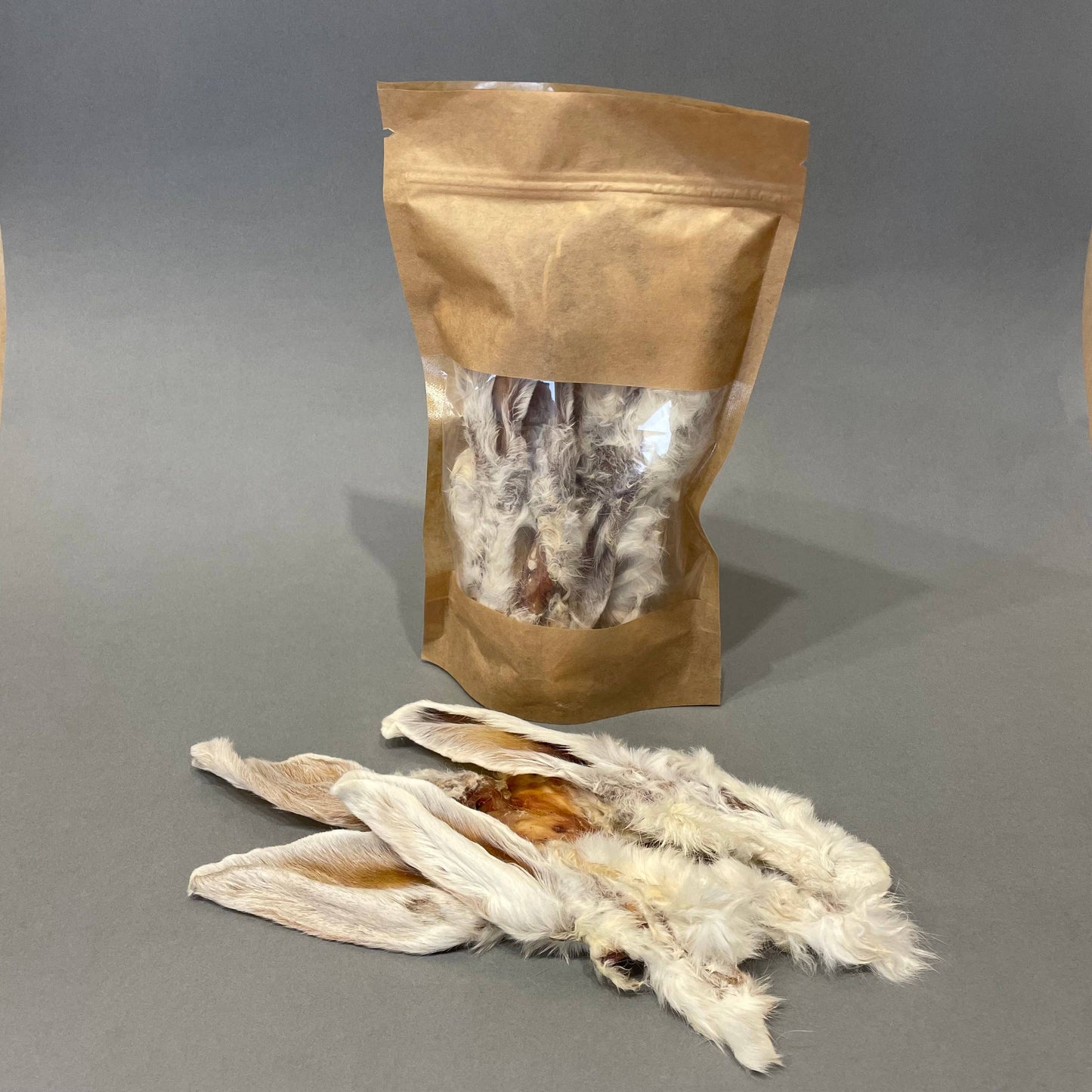 Dried Rabbit Ears with Fur