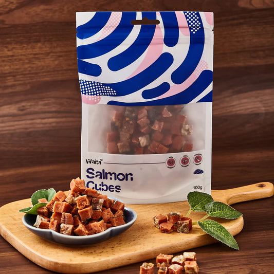 Waita Air Dried Salmon Cube 100g