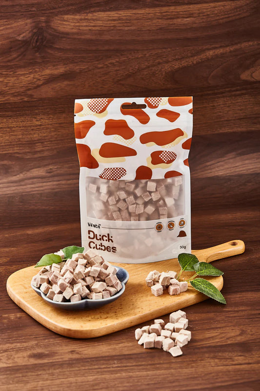 Freeze Dried Duck Cubes