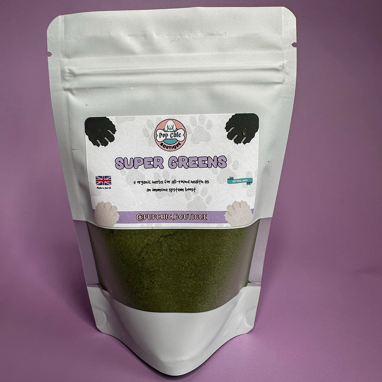 Super Greens Supplement – All-Round Health Support for Dogs