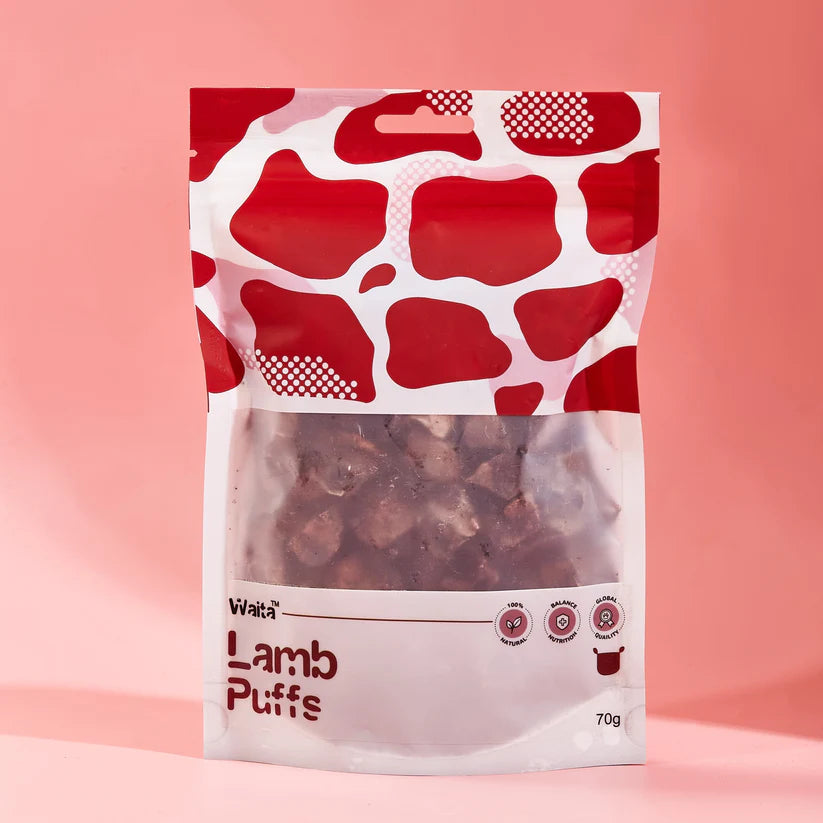 Waita Air Dried Lamb Puffs 70g
