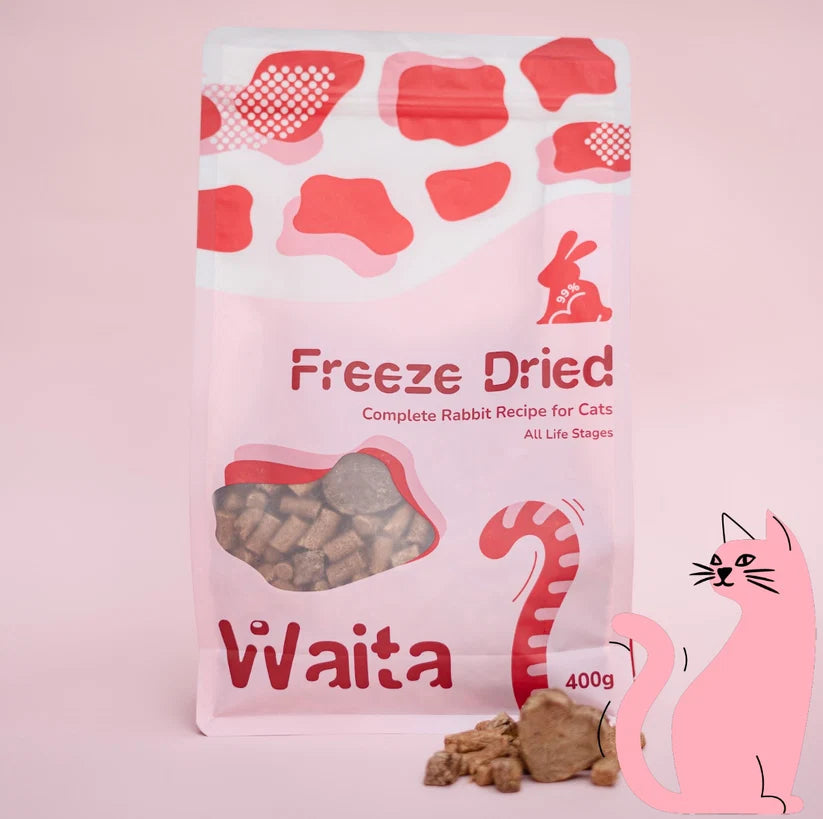 Waita Freeze Dried Complete Recipe for Cats: Rabbit