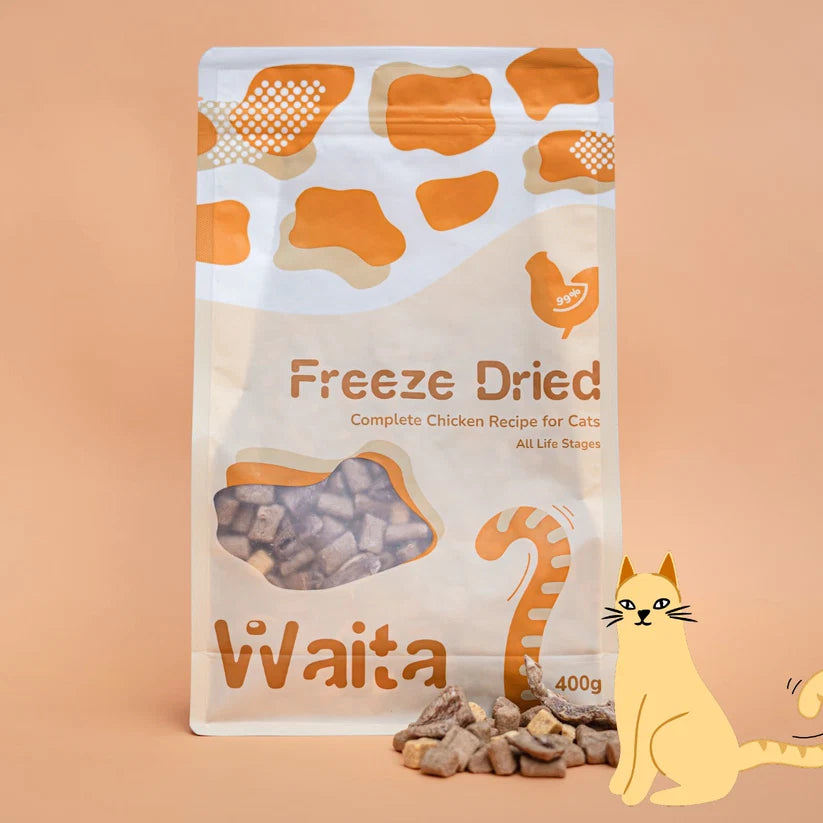 Waita Freeze Dried Complete Recipe for Cats: Chicken