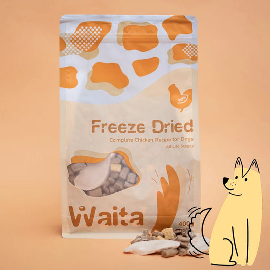 Waita Freeze Dried Complete Food for Dogs: Chicken