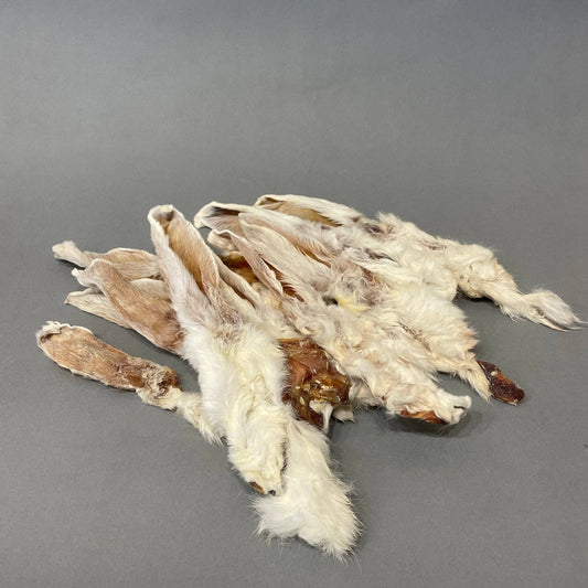 Dried Rabbit Ears with Fur